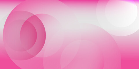 Colorful geometric background. Pink elements with flowing gradients. Dynamic shape composition. Eps10 vector.
