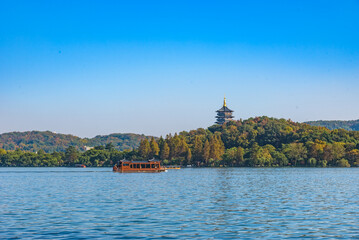 West Lake Cultural Landscape of Hangzhou, UNESCO World Heritage Site, Zhejiang Province, China