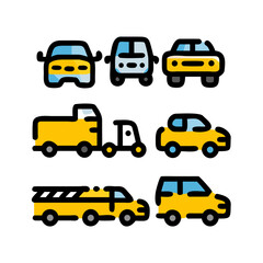 Collection of various vehicles