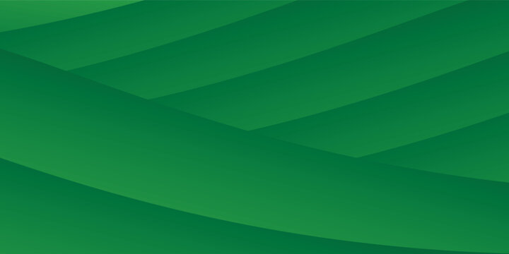 Abstract landscape green hills valley vector illustration background