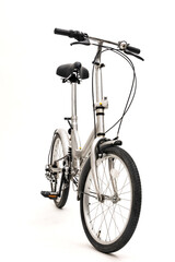 古い折りたたみ式自転車