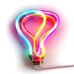 Neon light bulb design