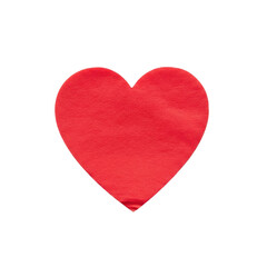 Fototapeta premium Red Heart Shape Black Background