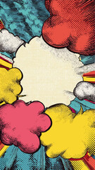 Hand painted abstract background with a vintage hand drawn vector illustration of a man featuring a retro floral frame and decorative design element