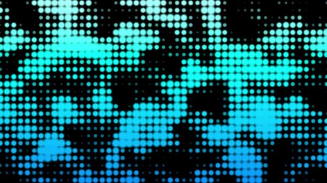 technology motion graphic background. Halftone motion background pattern texture.   