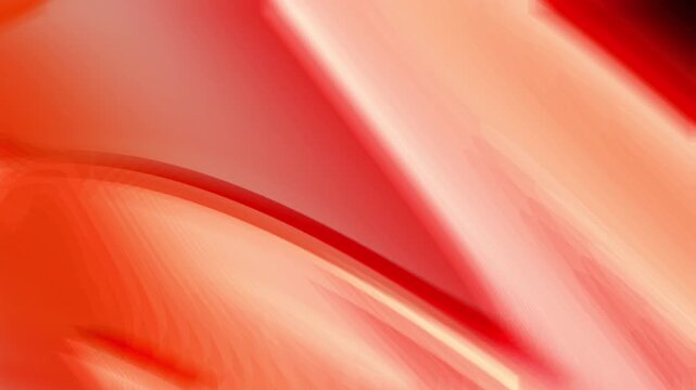 Abstract design with red, orange, and peach flowing lines. Suitable for backgrounds, branding, digital art, and creative projects.