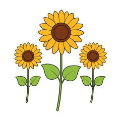 Obraz premium Bright summer flowers bloom in vivid colors, petals dancing in warm sunlight, filling gardens with fresh scents, joyful energy, and the carefree spirit of sunny days. 