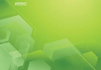 hexagonal green background design, geometric green background, abstract green background, banner design