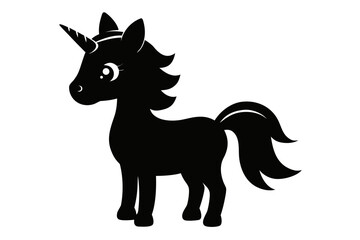 	
cute unicorn line art, Cute cartoon unicorn with a spiraling horn and flowing mane Vector	
