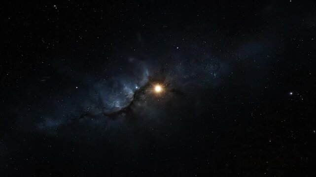 Epic Supernova Explosion and Expansion in Deep Space with Energy Burst and Celestial Nebula