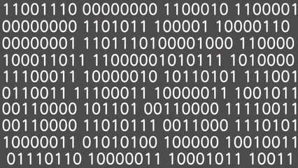 コンピューター言語のイメージ画像（白_ダークグレー）
