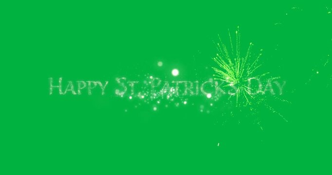 Patricks Day Animation with Alpha Channel