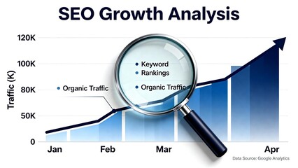 SEO Growth Analysis Chart