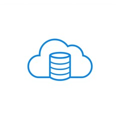 Cloud storage icon