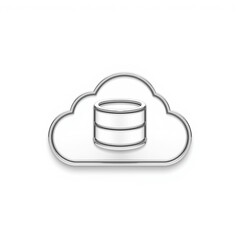 Cloud storage icon