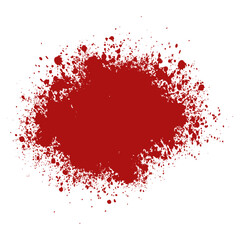 Blood Splatter Splash Stain Vector Illustration