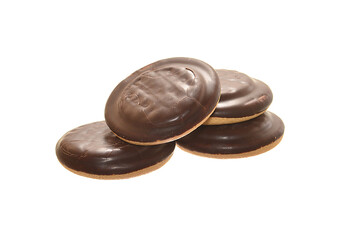 cookies isolated on white background