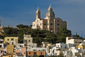 Obraz premium Church of the Resurrection in Ermoupolis, Syros 