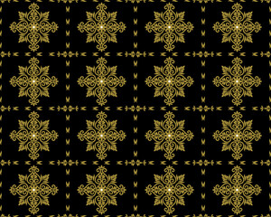 seamless damask pattern