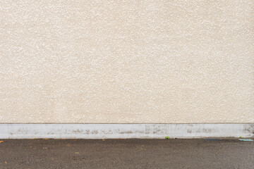 street wall background ,Industrial background, empty grunge urban street with warehouse brick wall