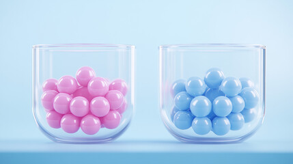 Astaxanthin and Haematococcus, A side-by-side visual comparison of natural and lab-grown materials, showcasing differences in appearance and attributes.