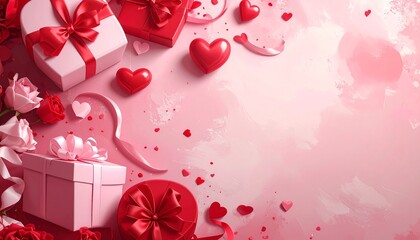 valentine background for every use vase banner and background