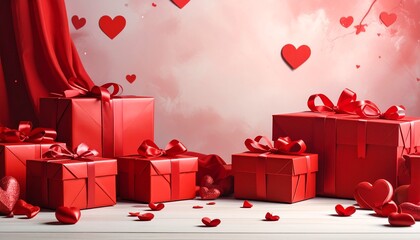 valentine background for every use vase banner and background