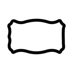 Antique golden ornate border with vintage wood pattern and grunge paper texture creates a blank empty frame for text or photo art design isolated on a white background