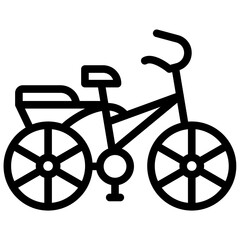 Bicycle Icon © IconVerse