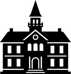 old style vector illustration of retro building hand drawn transparent illustration retro villas 