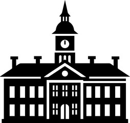 old style vector illustration of retro building hand drawn transparent illustration retro villas 