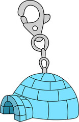 Igloo keychain 