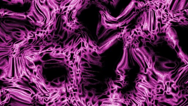 Swirling vibrant pink and black abstract digital background suitable for graphic design projects or marketing materials. Great for modern concepts.