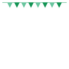 St. Patrick's Day Flag Decoration
