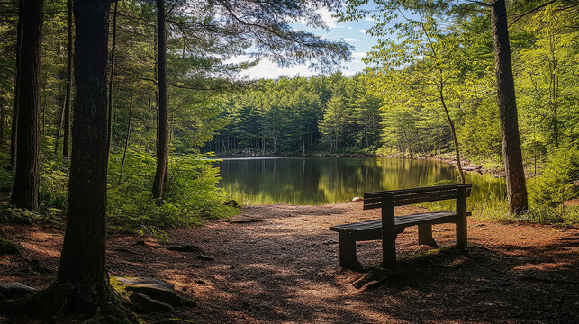 You hike through the forest to find a secluded spot by the lake. How does the quiet solitude of this retreat help you reflect on life and reconnect with nature?
