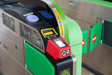 QRコード改札