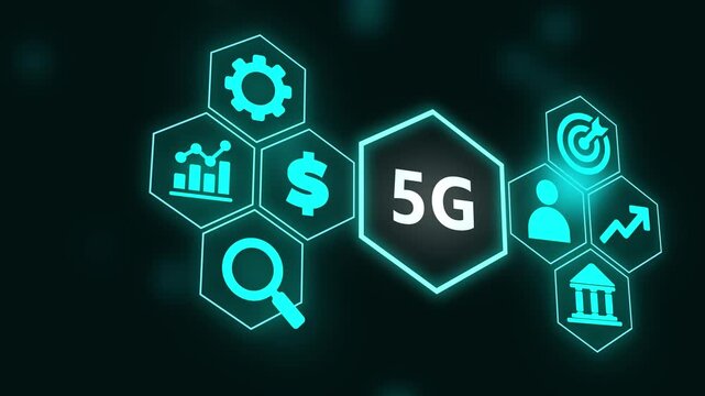 The concept of 5G network, high-speed mobile Internet, new generation networks. Business, modern technology, internet and networking concept.