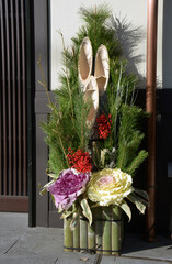 正月飾り　門松