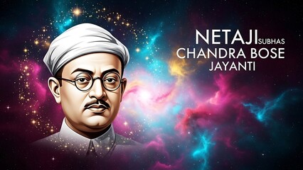 Celebrating netaji subhas chandra bose jayanti with cosmic splendor