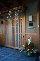 正月飾り　しめ縄