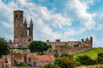 St Andrews Cathedral in St. Andrews, Scotland