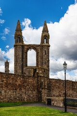 St. Andrews Cathedral Ruins in Scotland