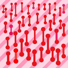 seamless pattern with circle 