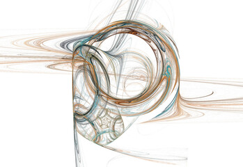 Crazy mystical coloured light effects. Incredible combinations of abstract light lines