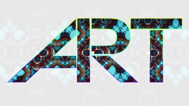 letters ART. graffiti word ART. word ART. Video background animation ART. Video texture background. Art background. Art animation