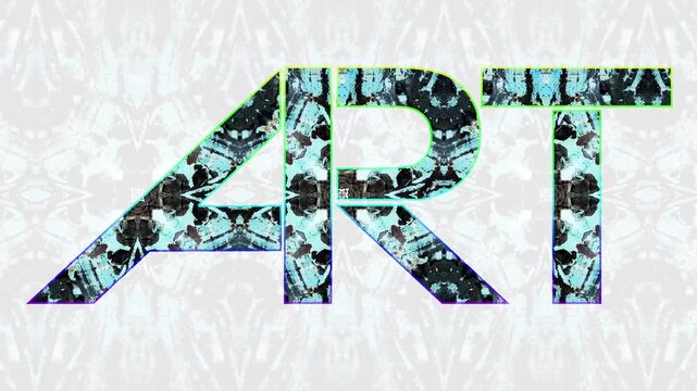 letters ART. graffiti word ART. word ART. Video background animation ART. Video texture background. Art background. Art animation