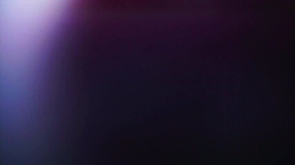 Abstract purple and blue light flare animation with bright glowing gradient and smooth motion on dark background. Modern cinematic motion overlay for digital design, technology visuals. - Powered by Adobe