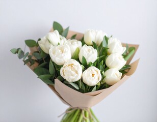 Tulip Bouquet &mdash; Modern Valentine Minimalism