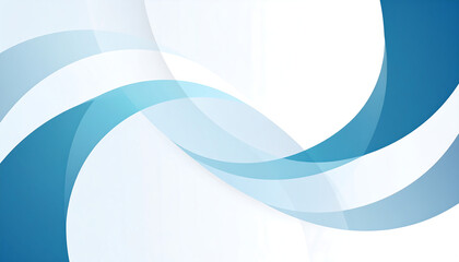 Modern Abstract Blue and White Wave Background. Dynamic flowing lines, gradient tones, elegant design for business, tech, or corporate use.