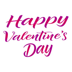 valentine day typography